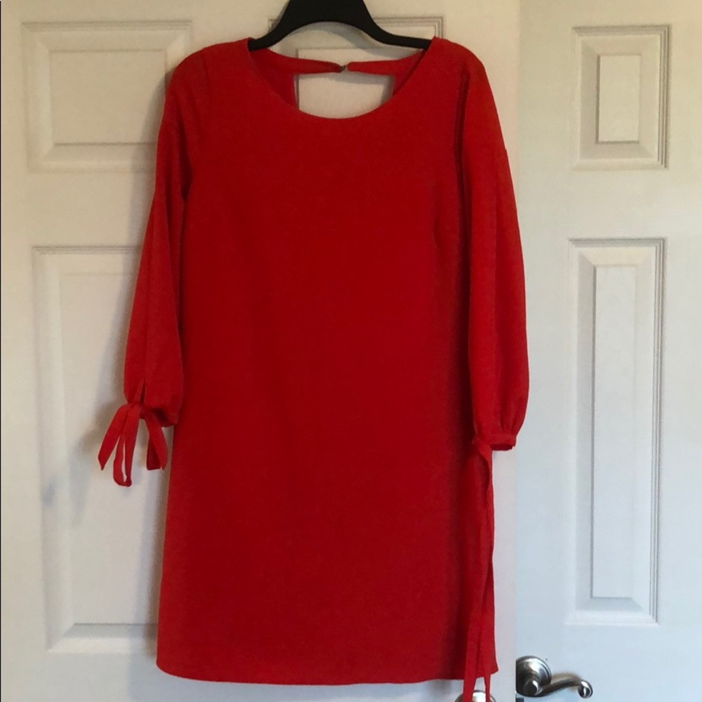 Red dress